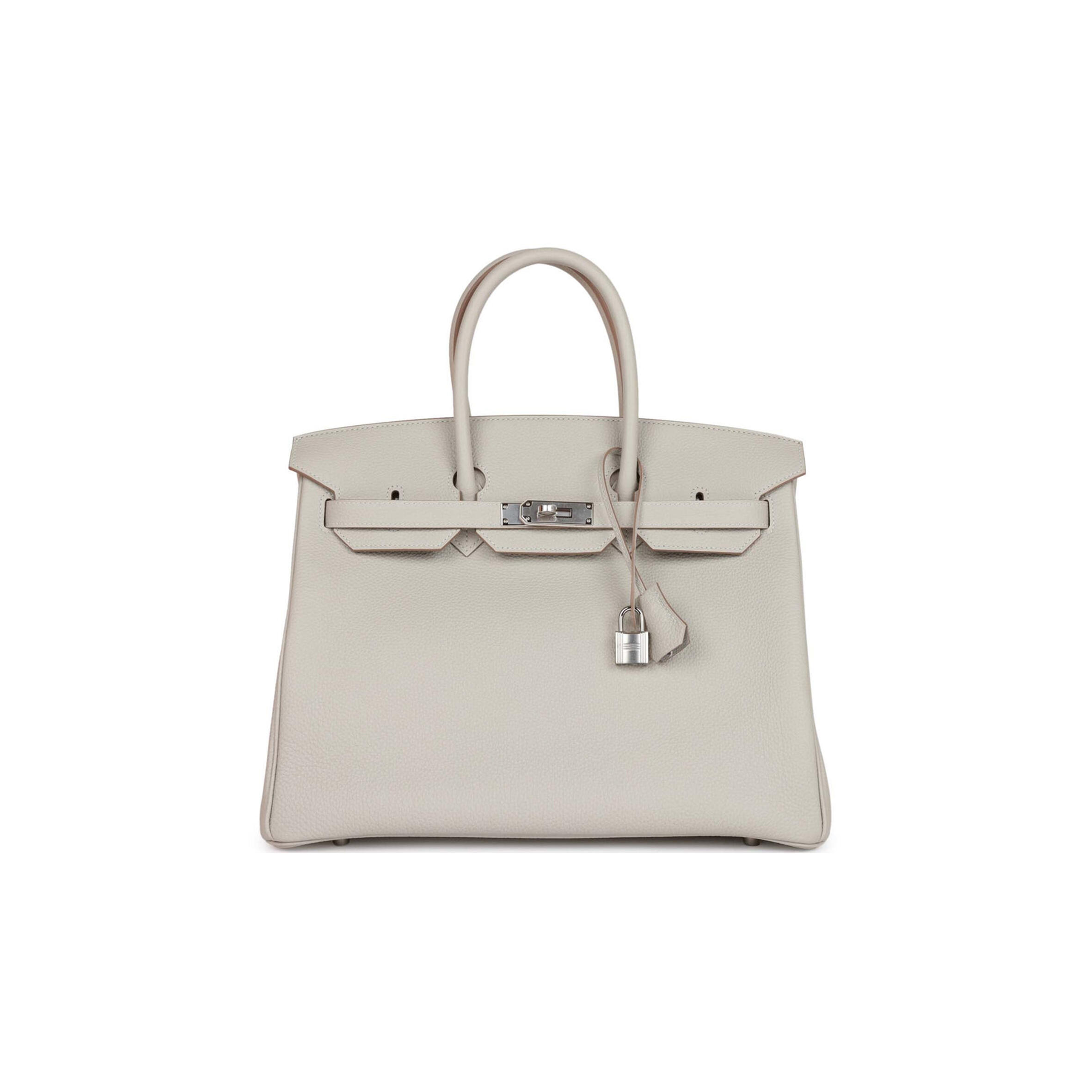 H**me5 BIRKIN 35 GRIS PERLE TOGO PALLADIUM HARDWARE 39882110468190 (35cm) Master Quality